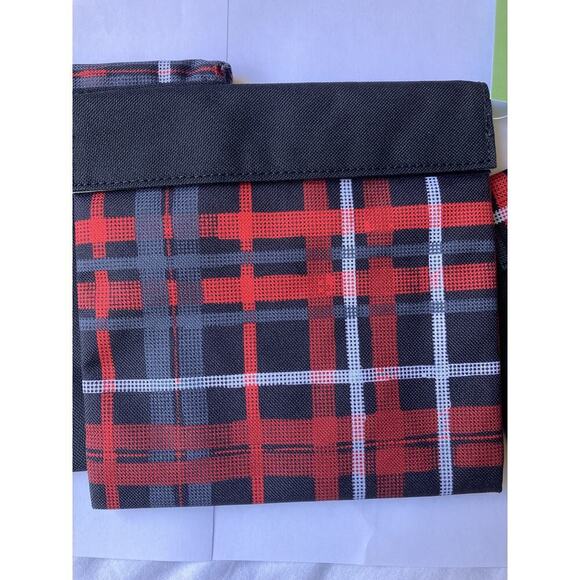 2 Garnett Hill Kids Boys Girls Unisex Sandwich or Snack Bags NEW Plaid Gift - Picture 6 of 11
